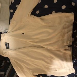 Polo by Ralph Lauren Sweater zip up turtle neck